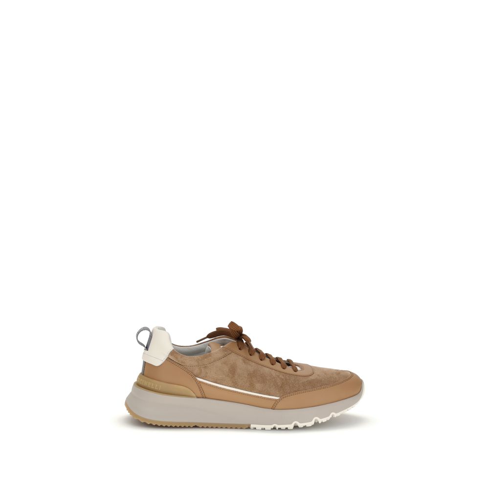 Brunello Cucinelli Turnschuhe aus Leder