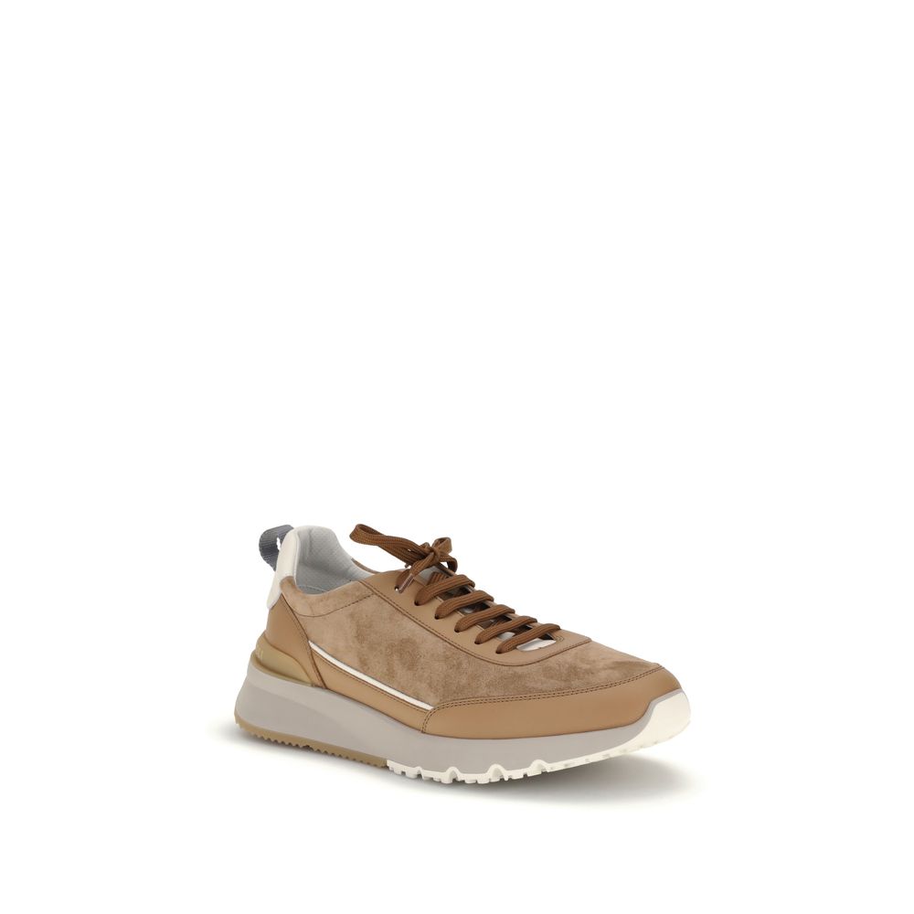 Brunello Cucinelli Turnschuhe aus Leder