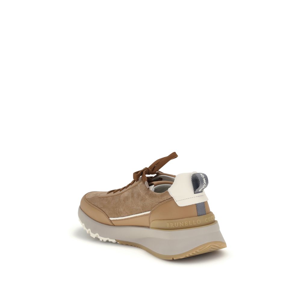 Brunello Cucinelli Turnschuhe aus Leder