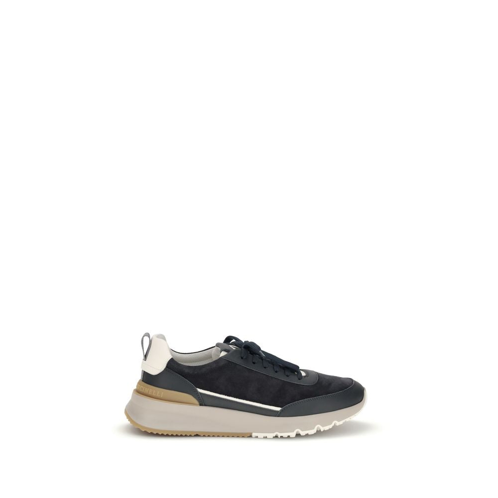 Brunello Cucinelli Turnschuhe aus Leder