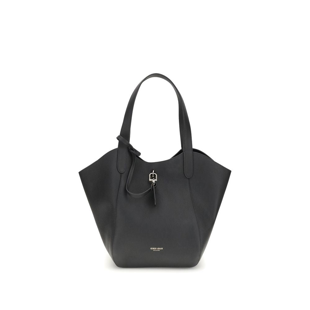 Giorgio Armani Mittlere Wildleder-Umhängetasche