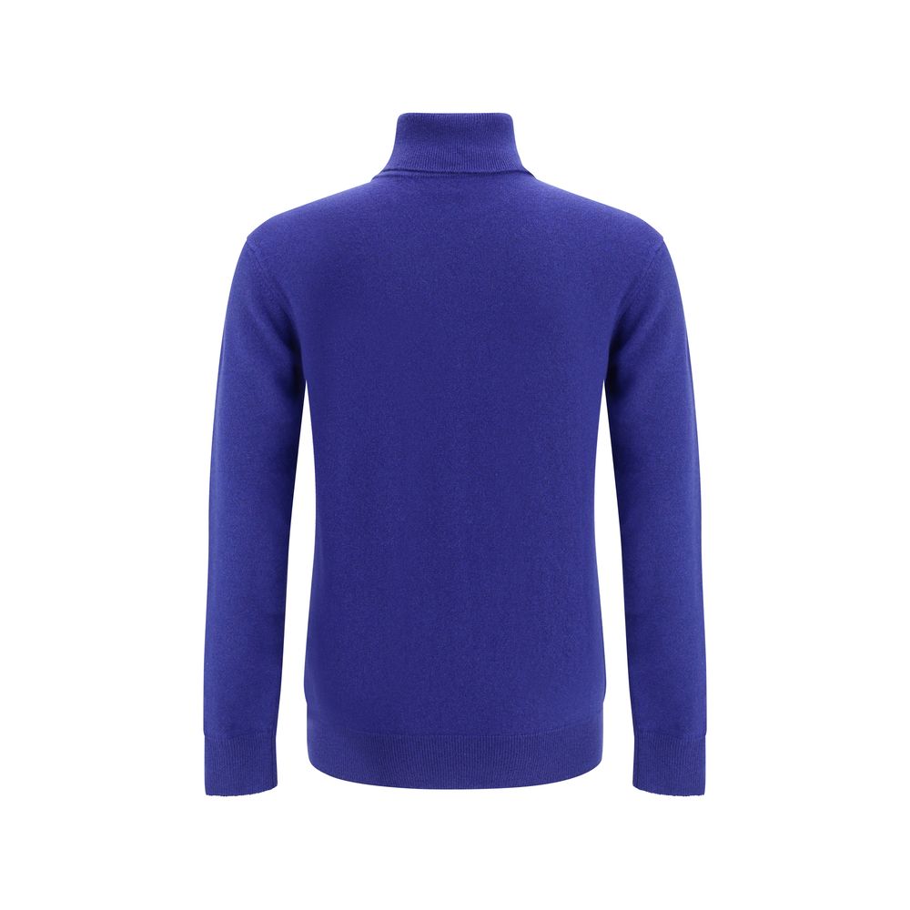 Saint Laurent Blauer Kaschmir-Pullover