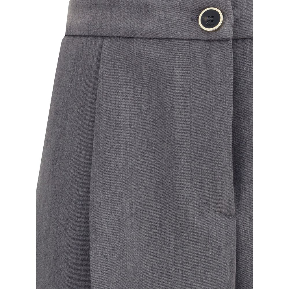 Cruna Graue Polyester-Hose für den Alltag