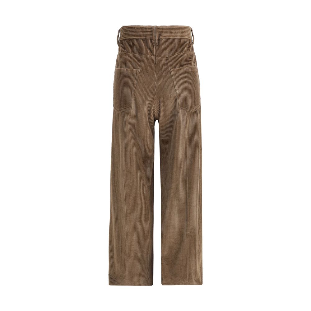 Brunello Cucinelli Samt-Hosen