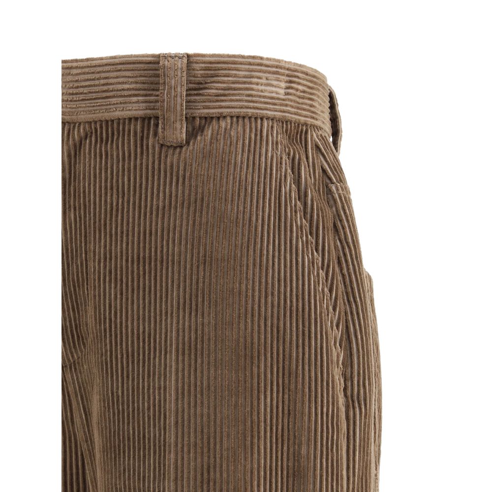 Brunello Cucinelli Samt-Hosen