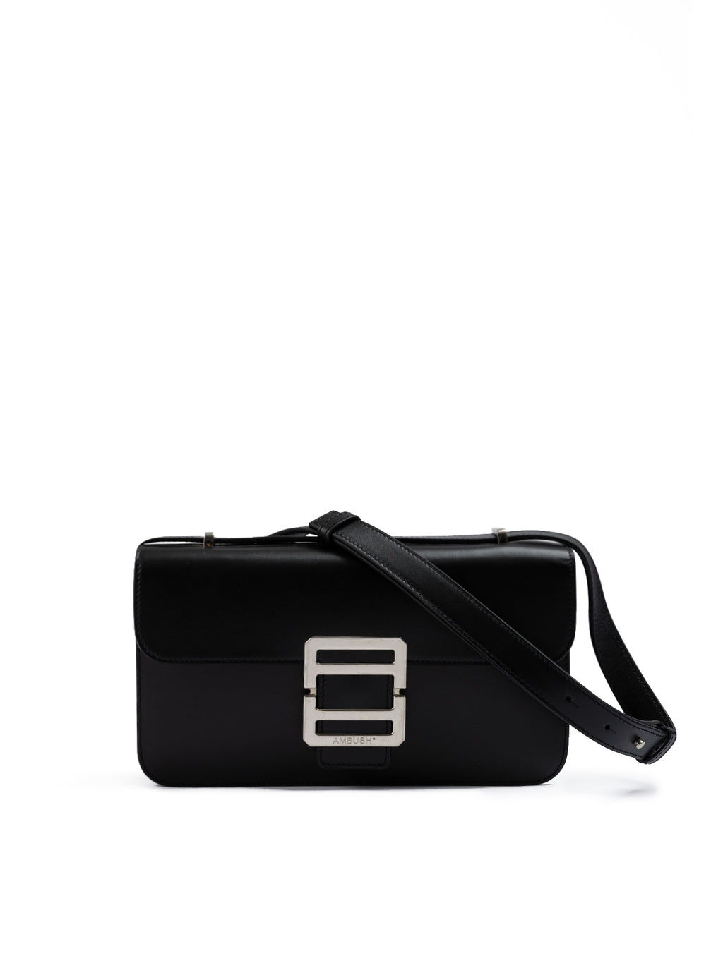 Ambush Schwarze Leder Crossbody Tasche