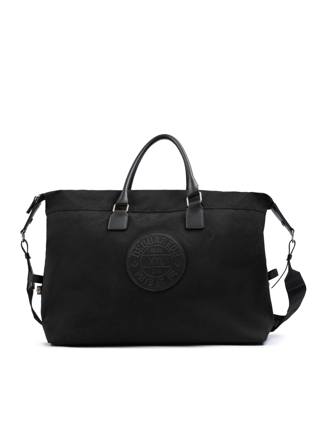 Dsquared² Schwarze Wochenend-Reisetasche aus Stoff
