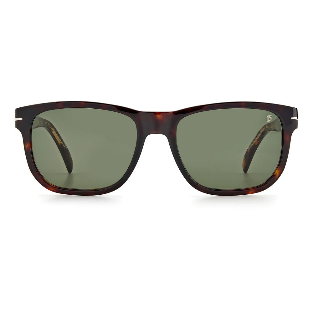 David Beckham Braune Acetat-Sonnenbrille