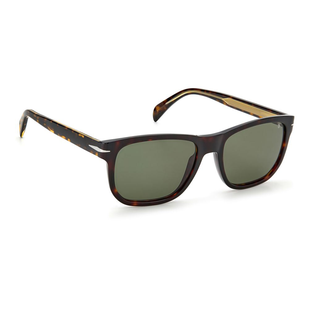 David Beckham Braune Acetat-Sonnenbrille