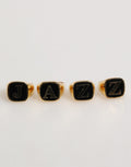 Dolce & Gabbana Verguld Messing JAZZ Letterset 4 Delen Verstelbare Ring
