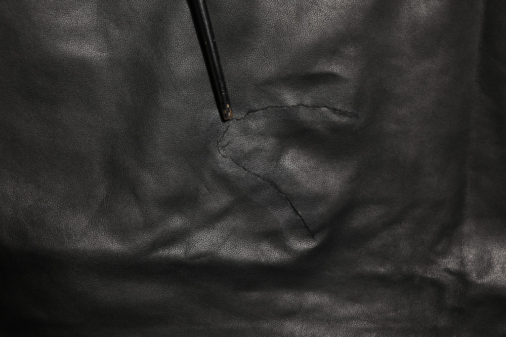 Dolce & Gabbana Schwarze Lammlederhosen Männerhosen