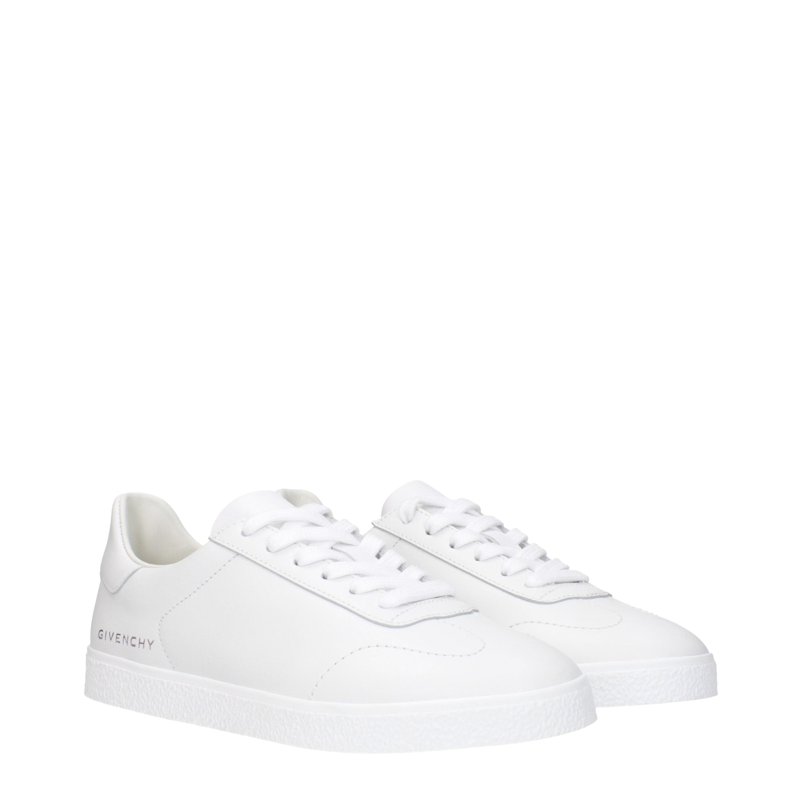 Givenchy Weiße Leder-Low Tops