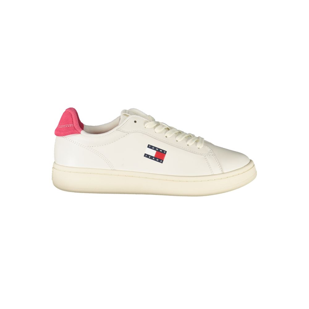 Tommy Hilfiger Sneaker aus weißem Polyester