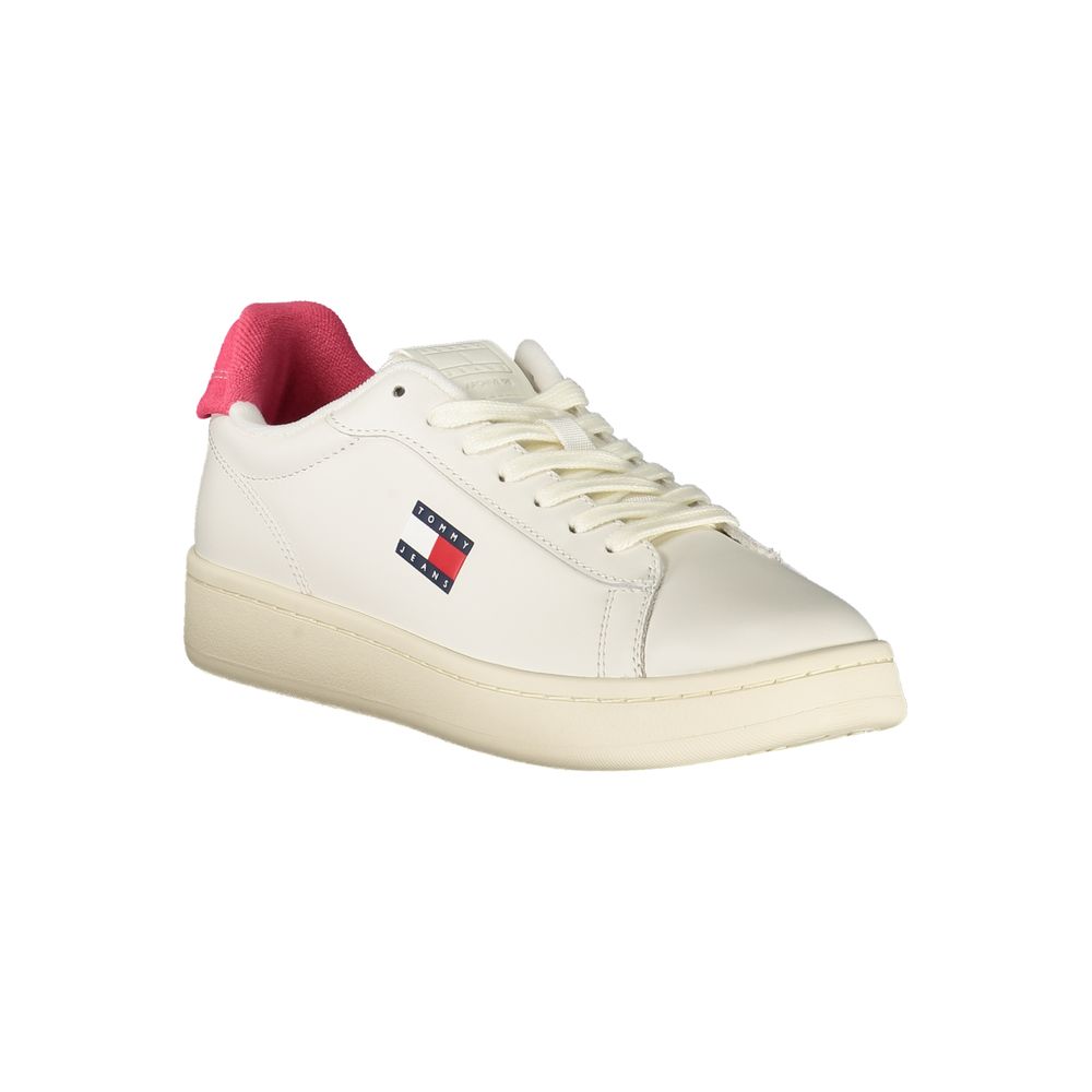 Tommy Hilfiger Sneaker aus weißem Polyester