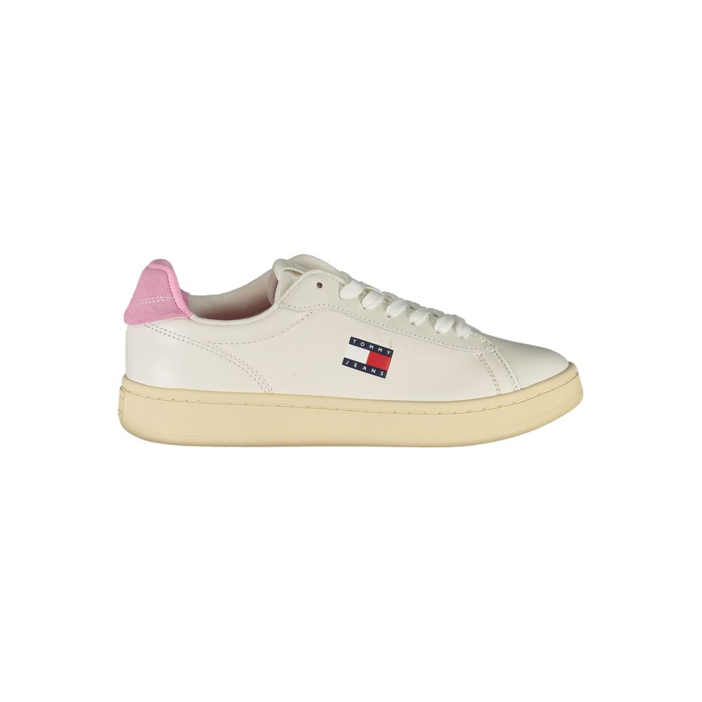 Tommy Hilfiger Sneaker aus weißem Polyester