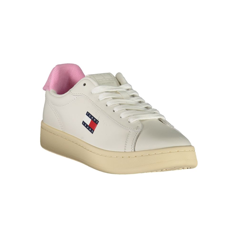 Tommy Hilfiger Sneaker aus weißem Polyester