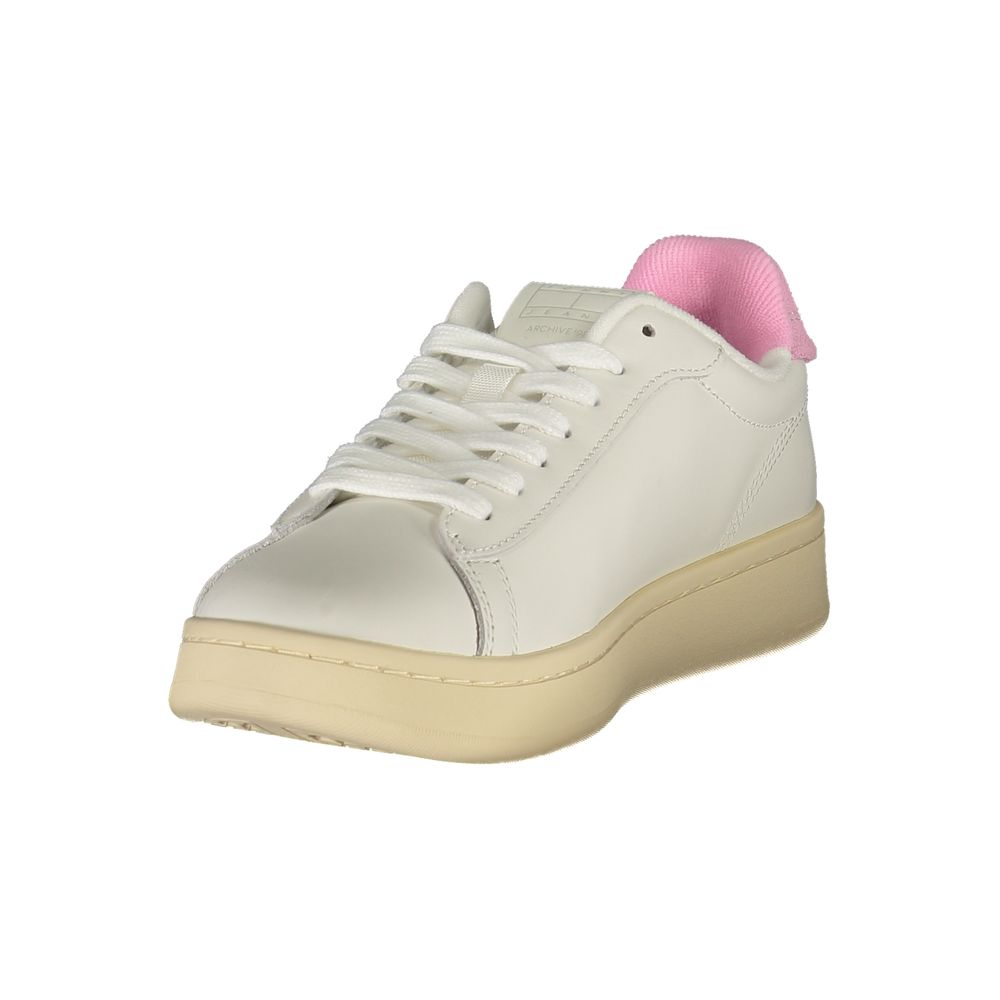 Tommy Hilfiger Sneaker aus weißem Polyester