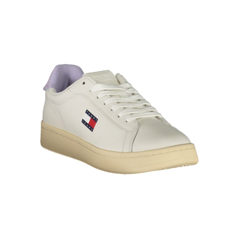 Tommy Hilfiger Sneaker aus weißem Polyester