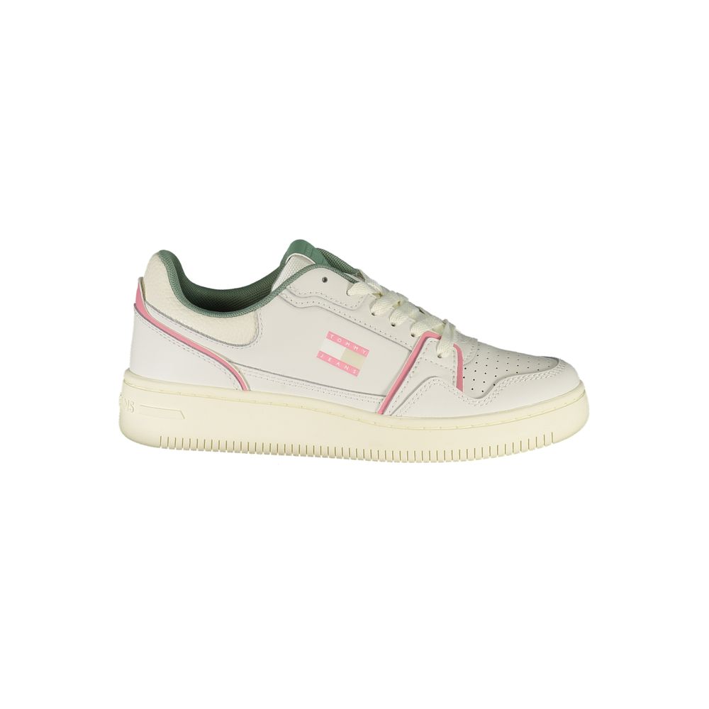 Tommy Hilfiger Sneaker aus weißem Polyester