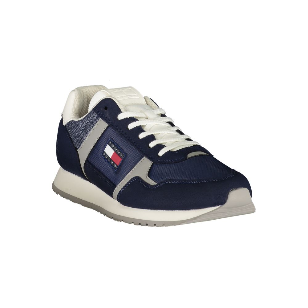 Tommy Hilfiger Blauer Polyester Sneaker