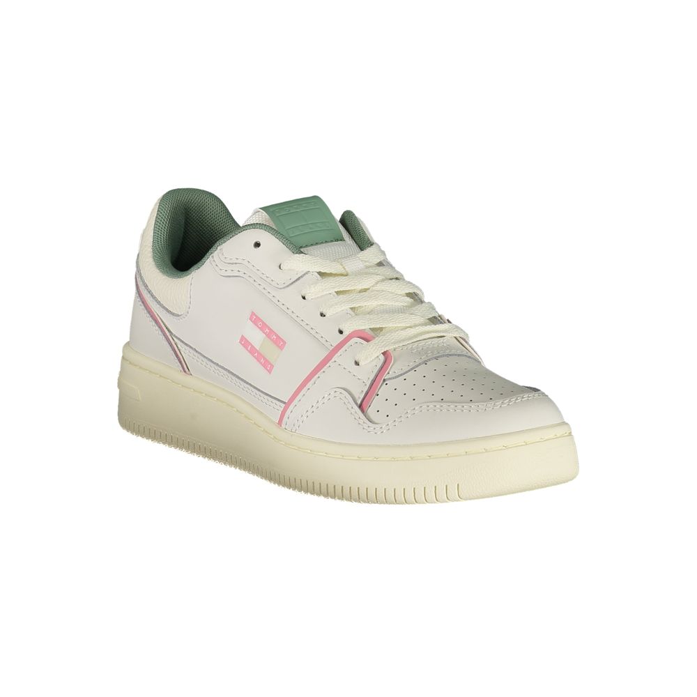 Tommy Hilfiger Sneaker aus weißem Polyester