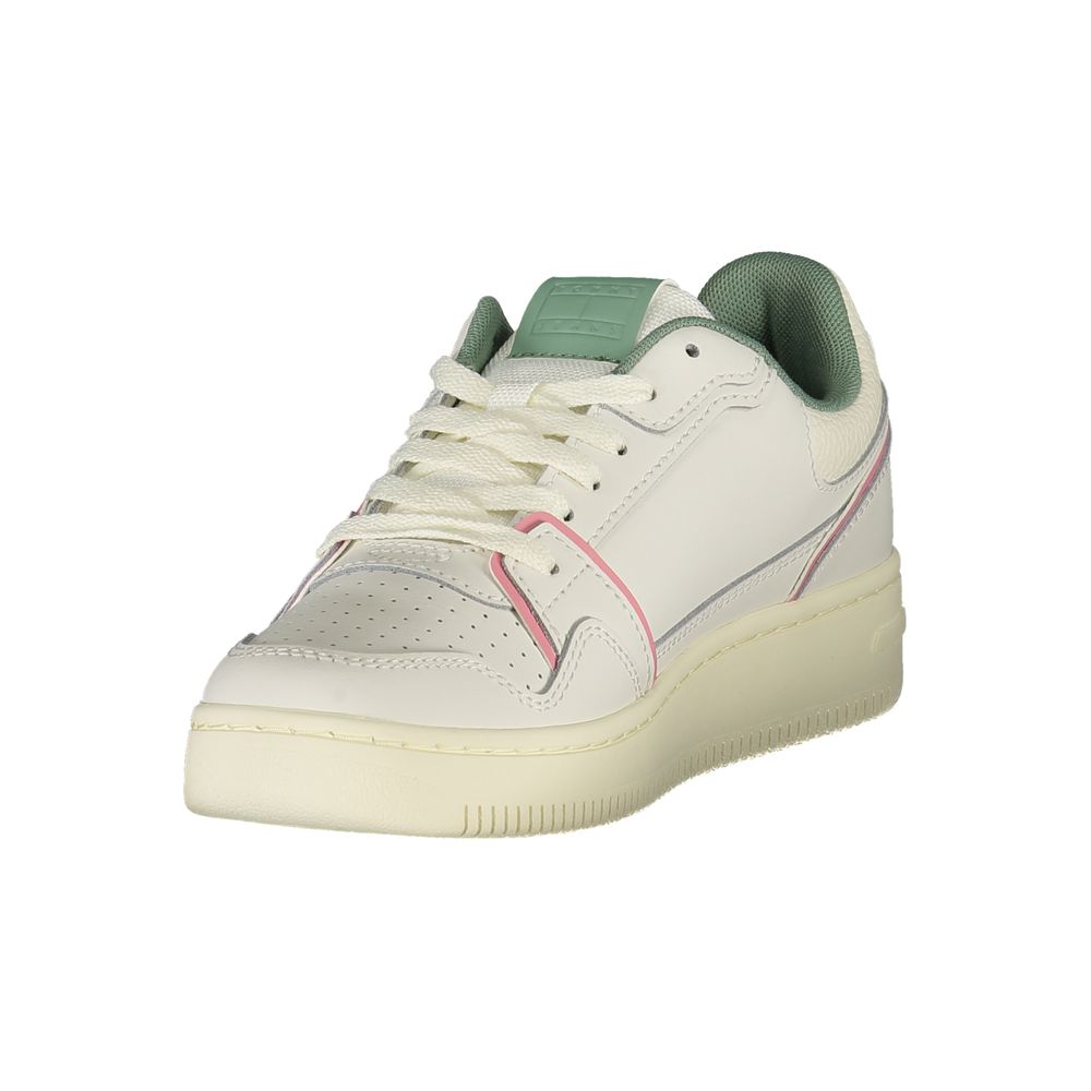Tommy Hilfiger Sneaker aus weißem Polyester