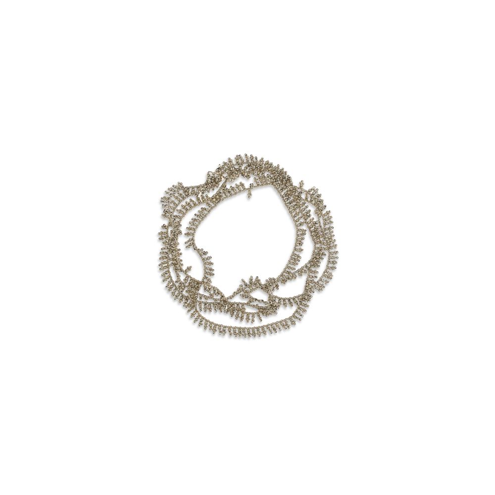 Brunello Cucinelli Geknotetes Silberarmband