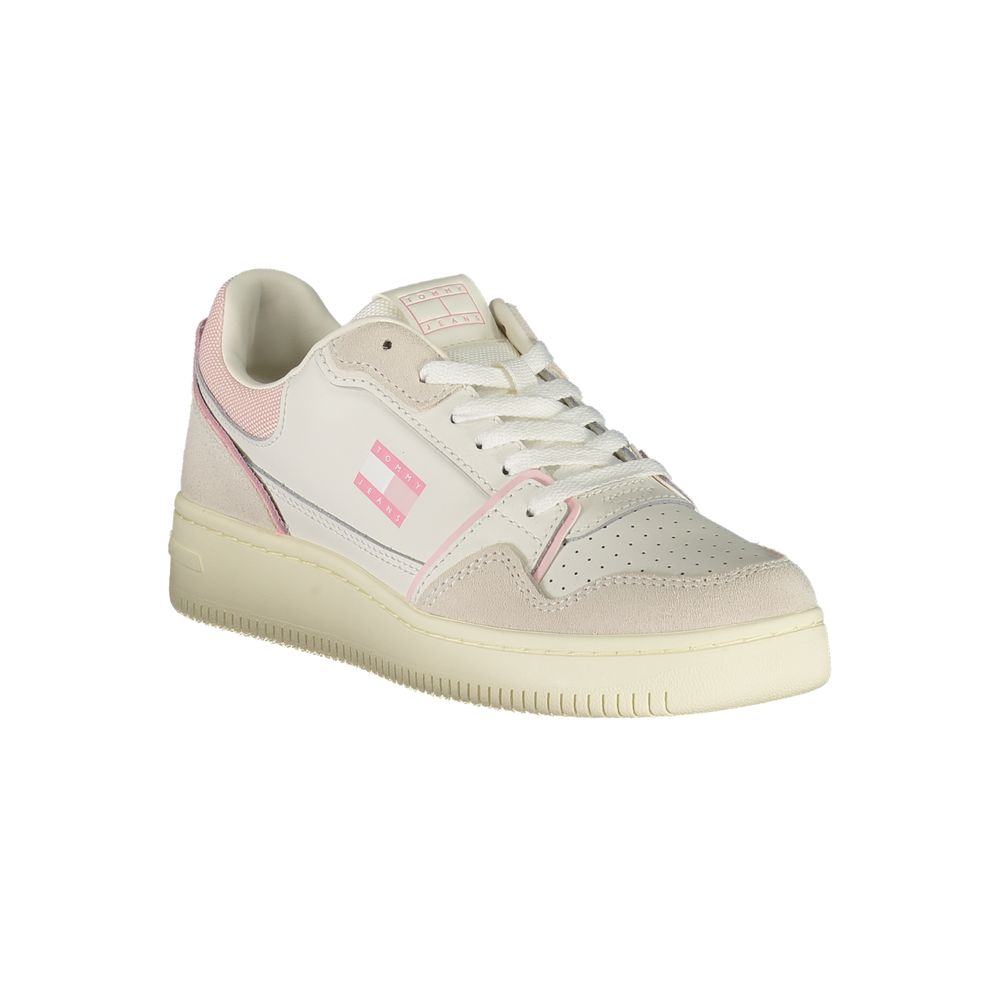 Tommy Hilfiger Sneaker aus weißem Polyester
