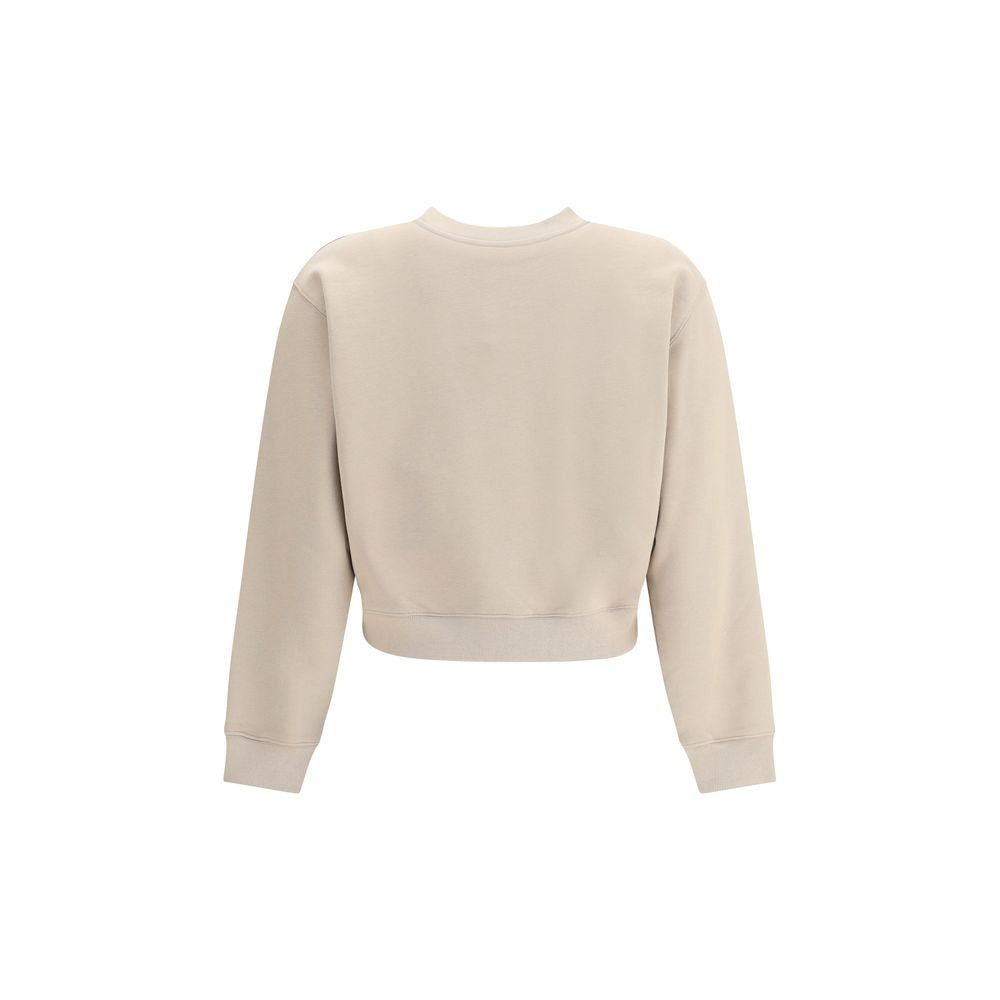 Maison Kitsuné Beiger Baumwoll-Sweatshirt