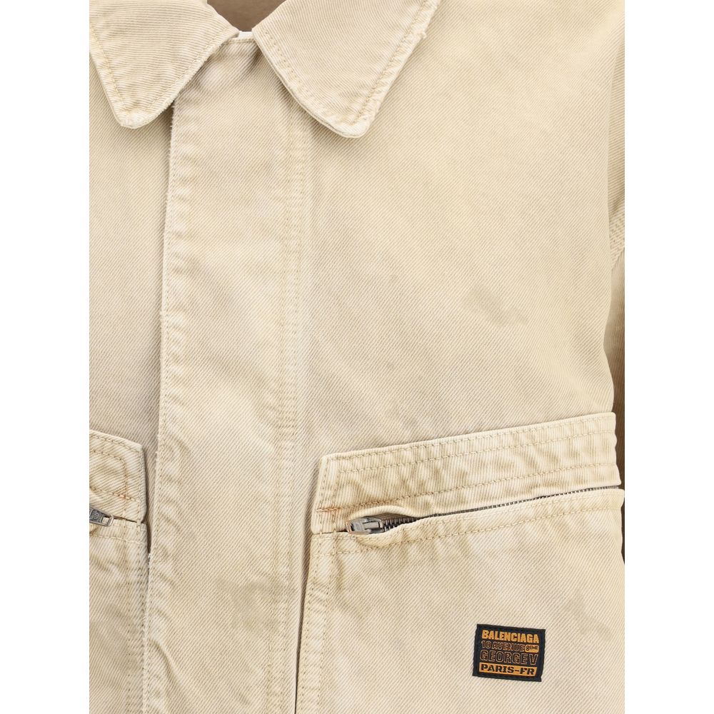 Balenciaga Arbeitskleidung crop Jacket