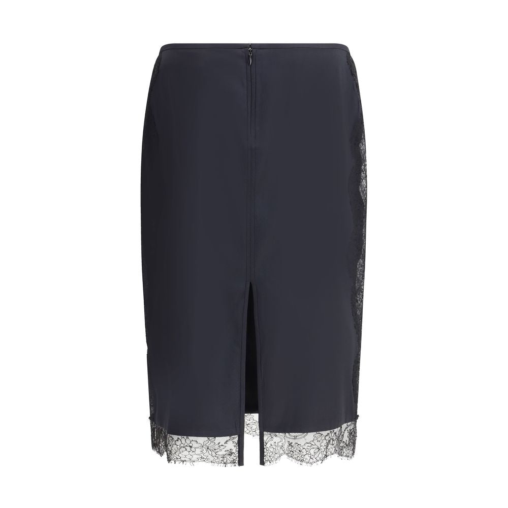 Tom Ford Satin-Rock mit Spitzendetails