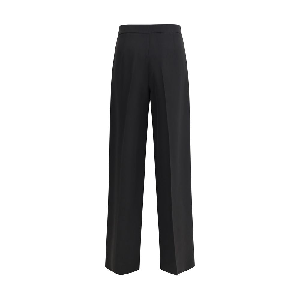 Giorgio Armani Einteilige Hose aus Seidenkrepp-Cady
