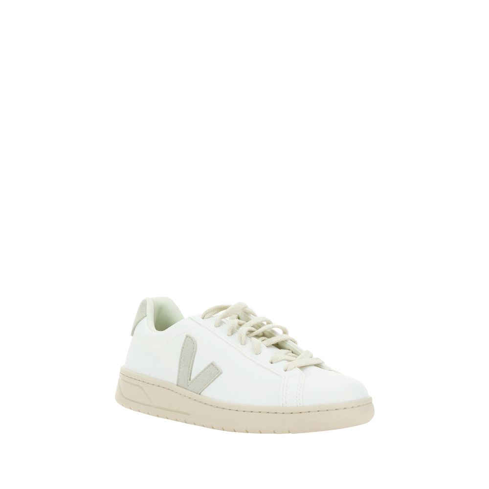 Veja Weiße Gummisohle Sneakers mit niedrigem Schaft