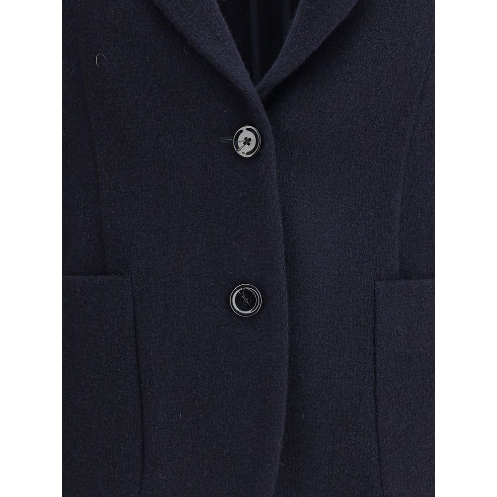 Lardini Blauer Wollblazer