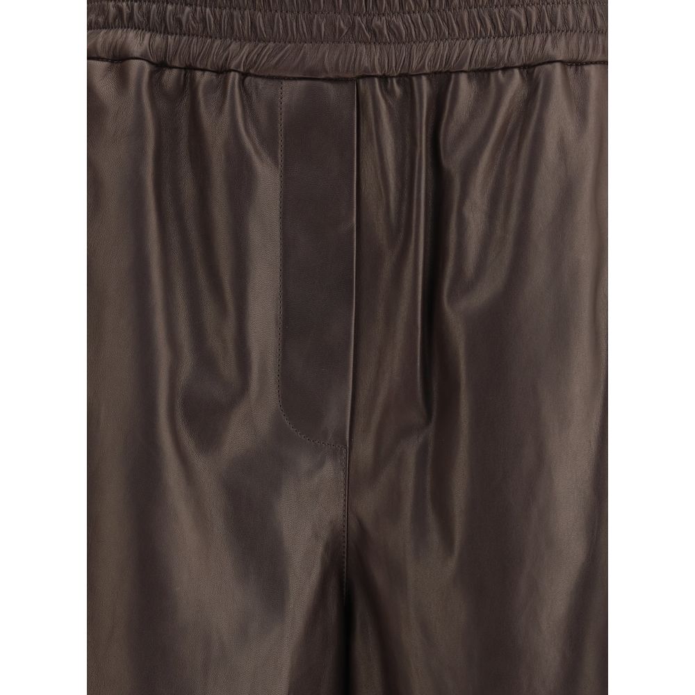 Giorgio Armani Lammnappaleder-Hose