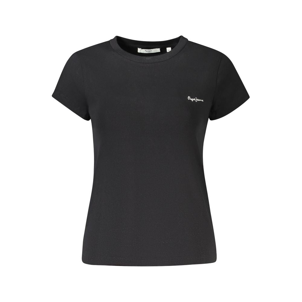 Pepe Jeans Schwarze Baumwoll-Oberteile &amp