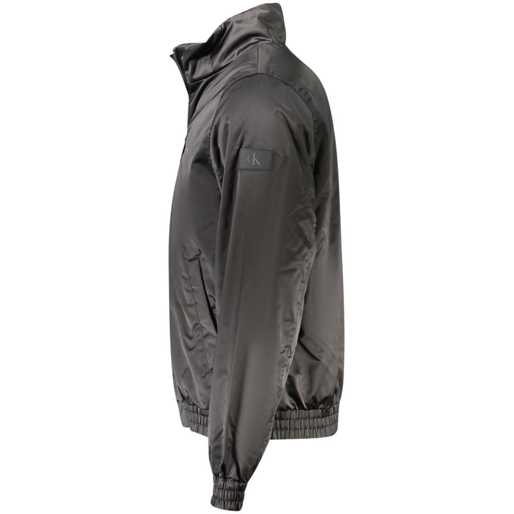 Calvin Klein Schwarze Polyester Herren Jacke