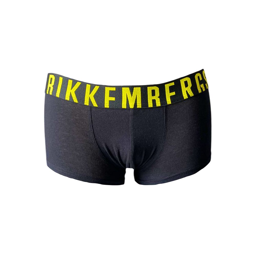 Bikkembergs Schwarzer Baumwoll-Boxer für Männer