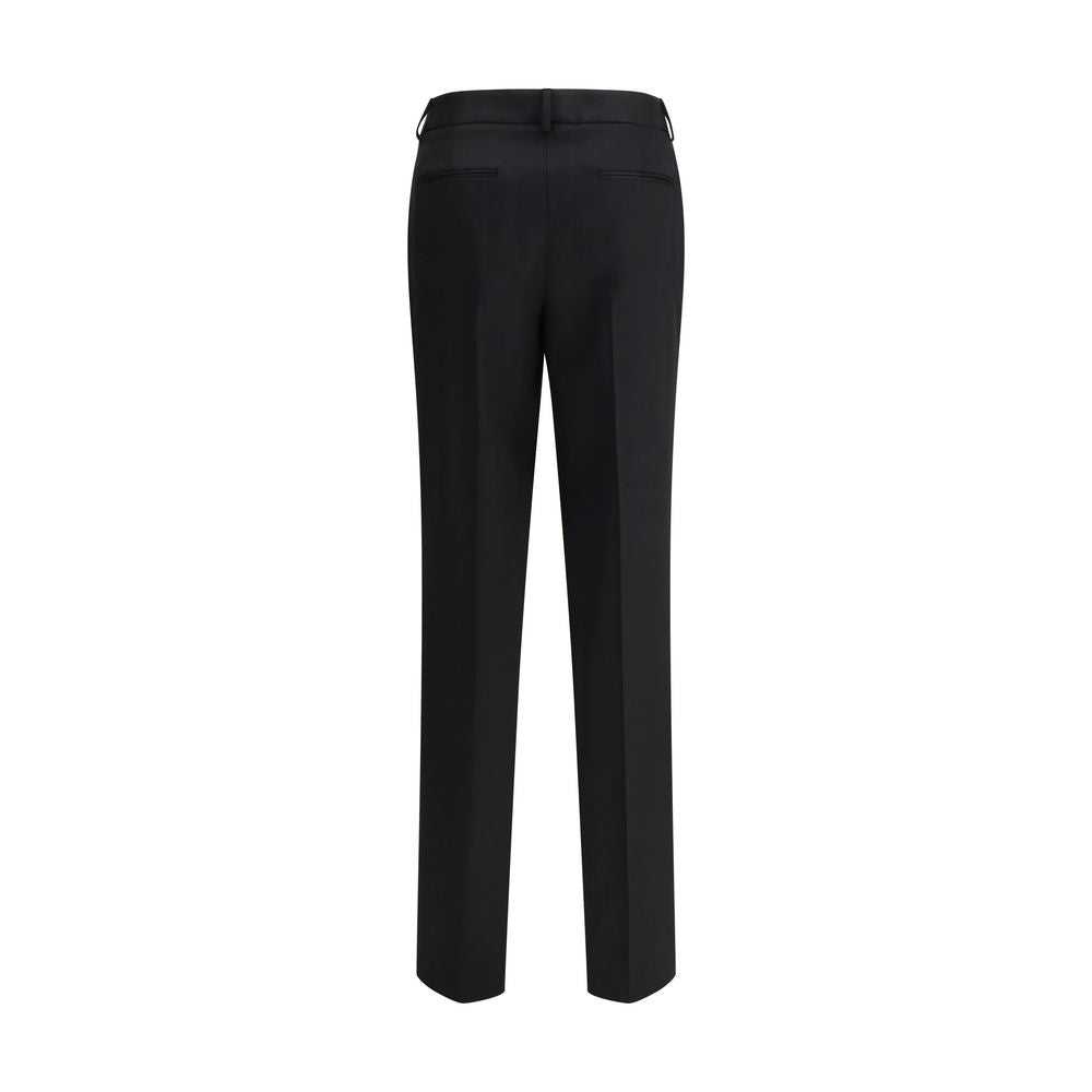 Lardini Schwarze Woll-Hosen für Damen