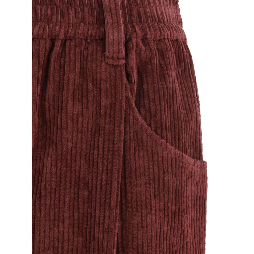 Brunello Cucinelli Samt-Hosen