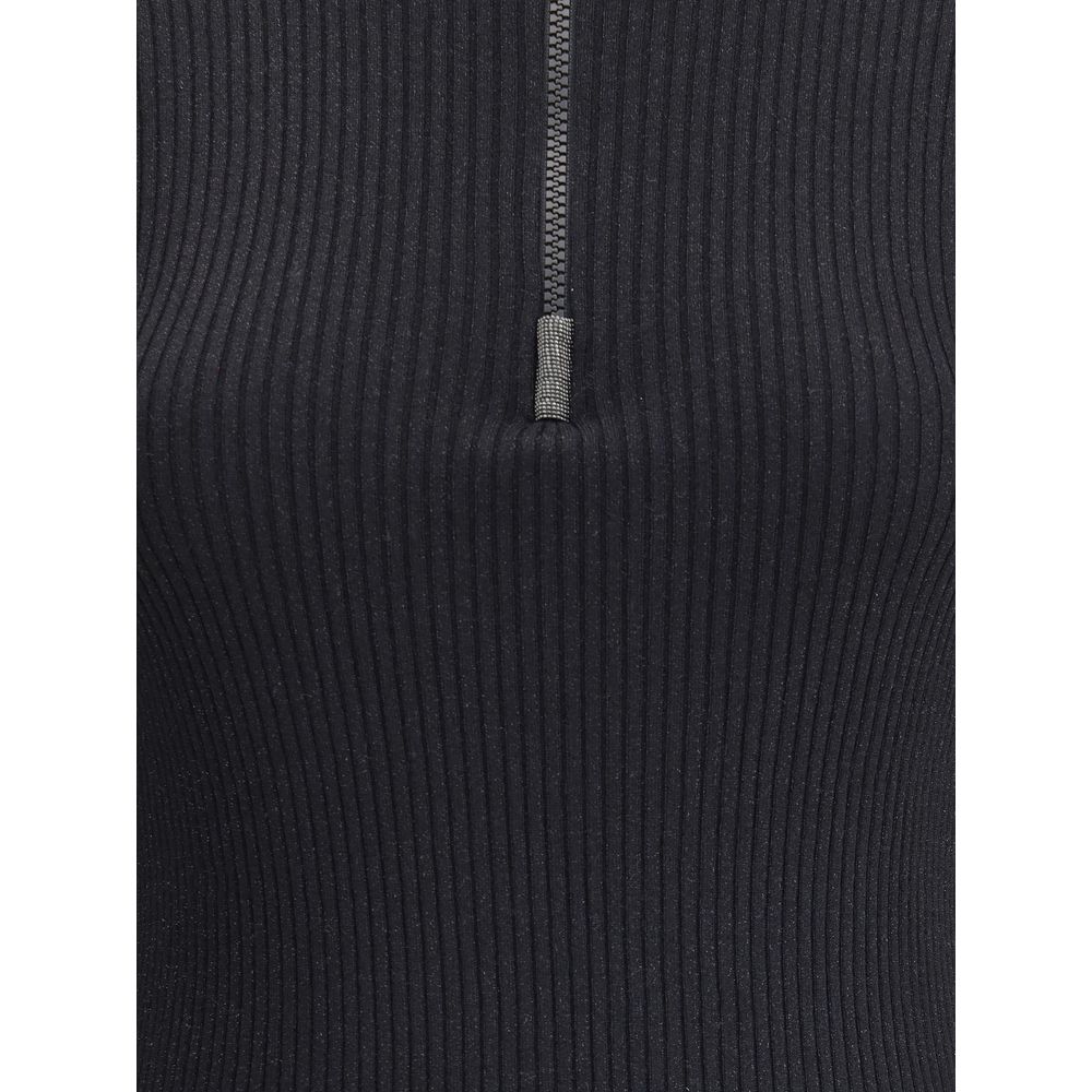 Brunello Cucinelli Langarm-Pullover mit Kapuze
