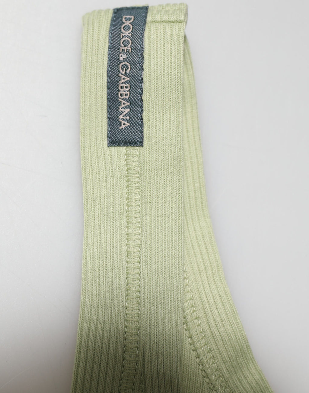 Dolce & Gabbana Hellgrünes Tank-T-Shirt ärmellos Männer Männer-T-Shirt