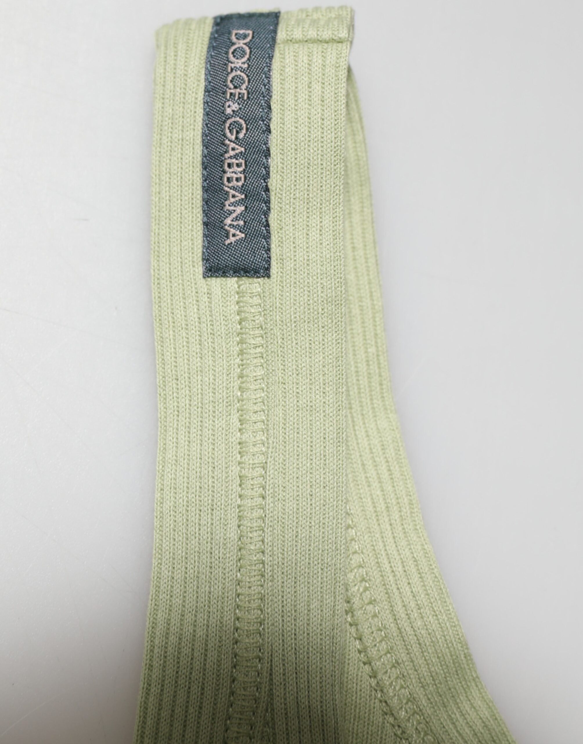 Dolce & Gabbana Hellgrünes Tank-T-Shirt ärmellos Männer Männer-T-Shirt