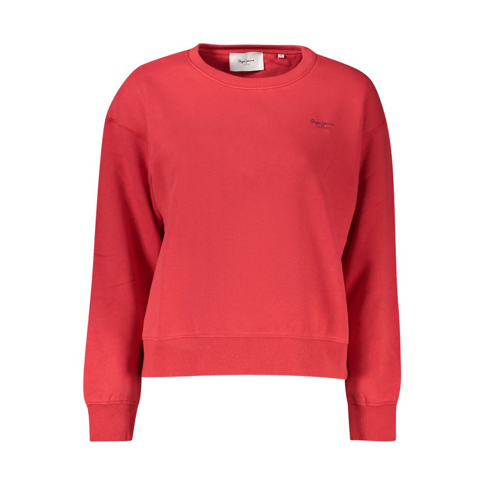 Pepe Jeans Roter Baumwollpullover