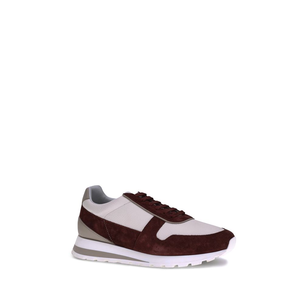 Brunello Cucinelli Turnschuhe aus Leder