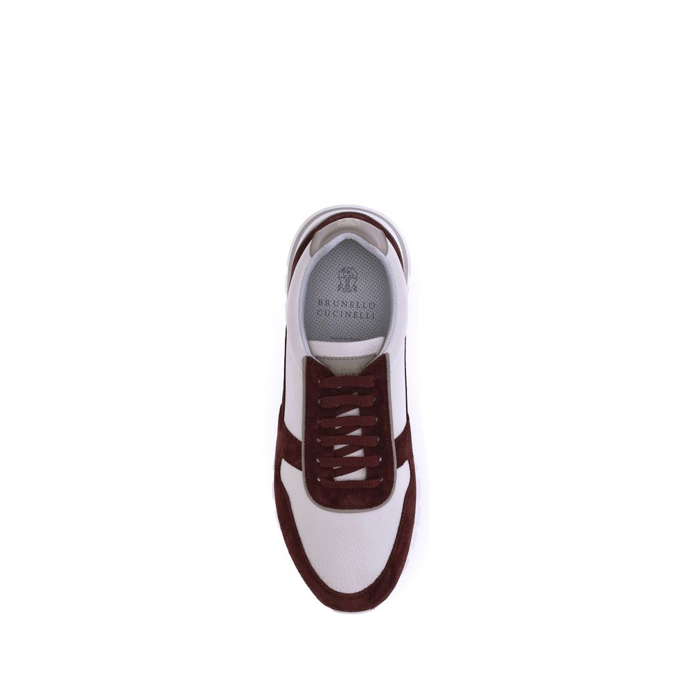 Brunello Cucinelli Turnschuhe aus Leder