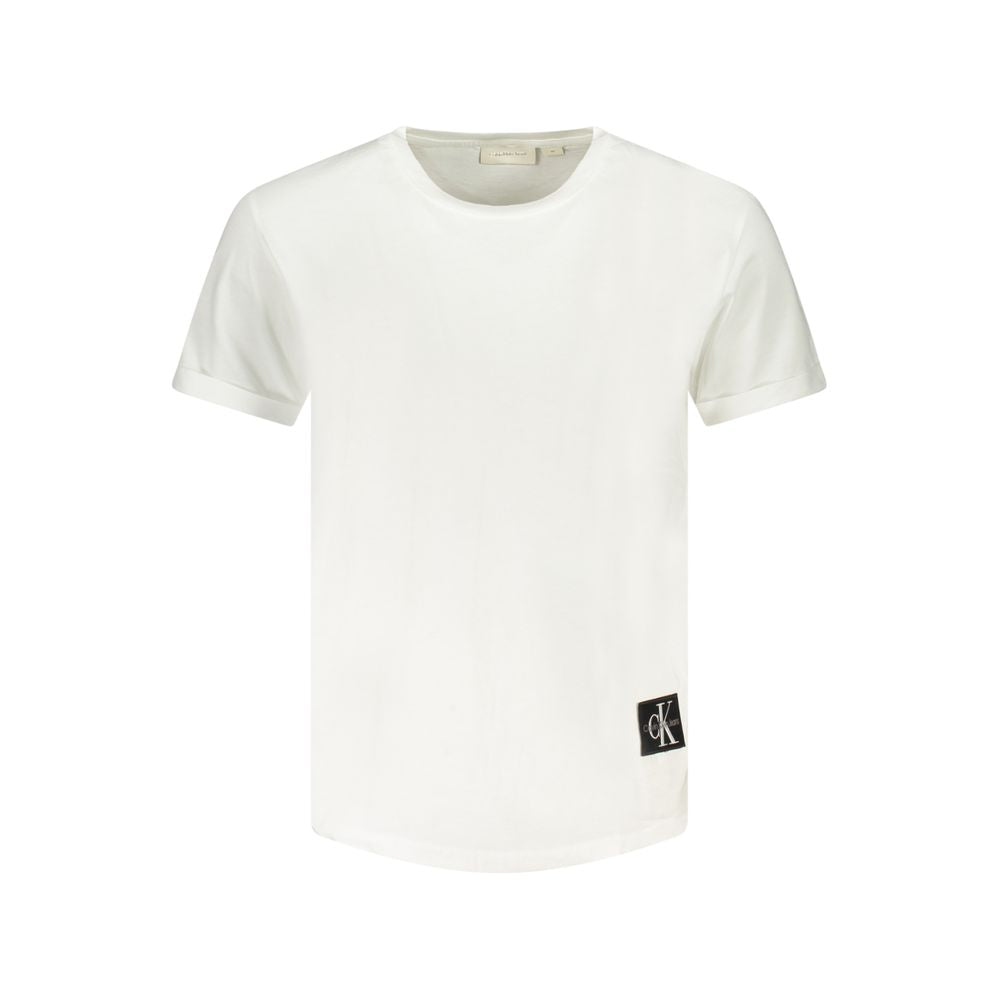 Calvin Klein T-Shirt aus weißer Baumwolle