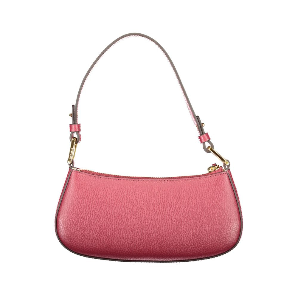 Coccinelle Lila Lederhandtasche