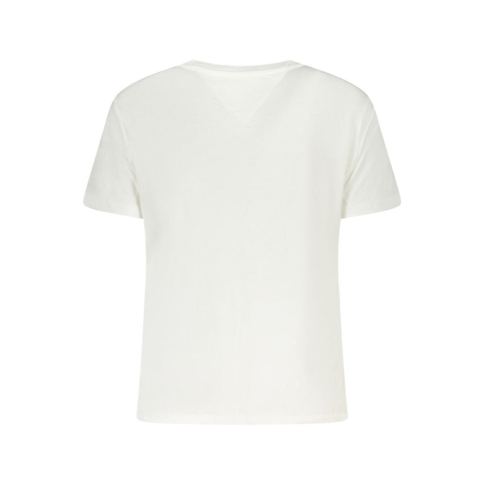 Tommy Hilfiger Weiße Baumwoll-Oberteile &amp