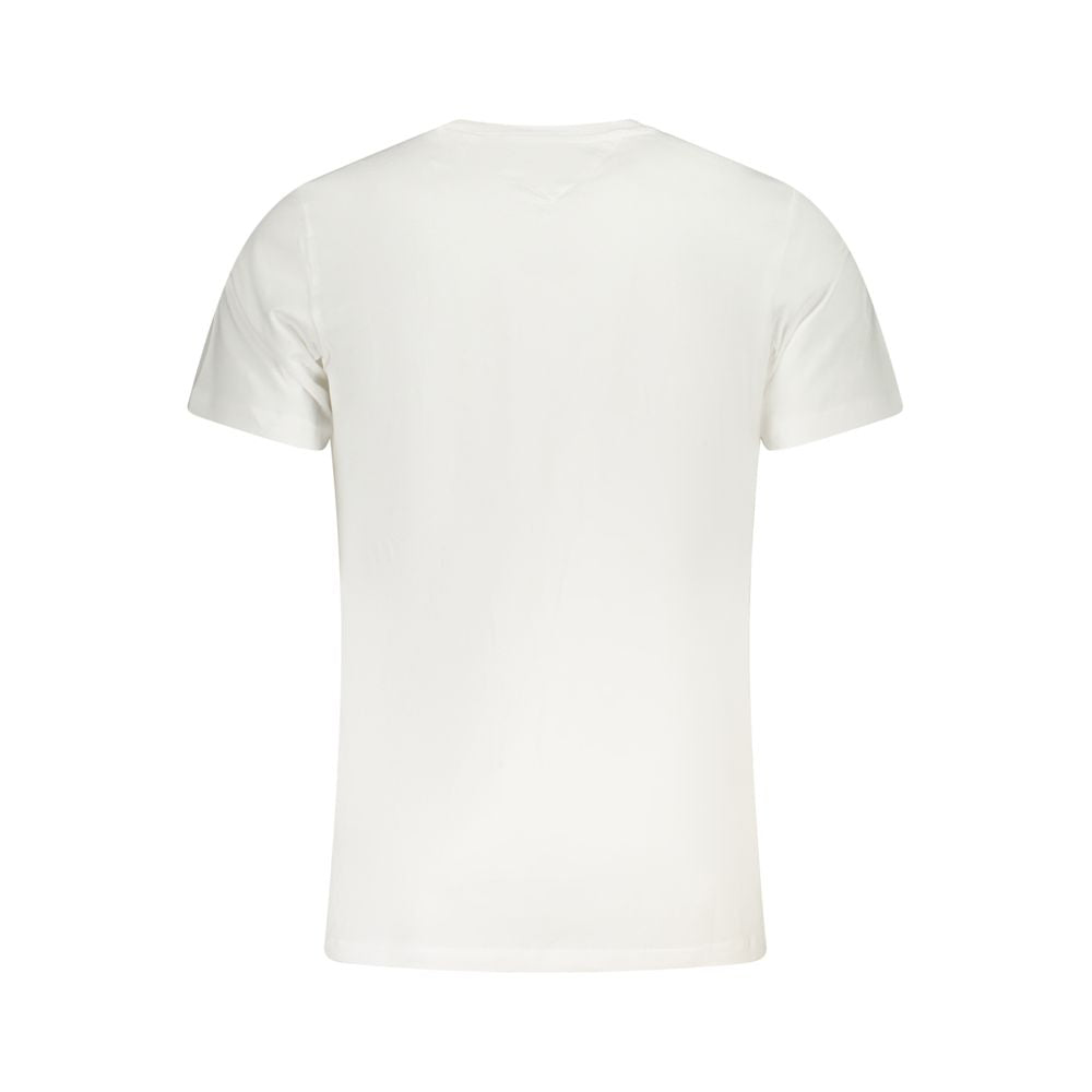 Tommy Hilfiger T-Shirt aus weißer Baumwolle